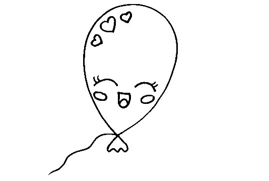Balloon Drawing Is Complete In 11 Easy Steps 11 Balloon-Drawing-10