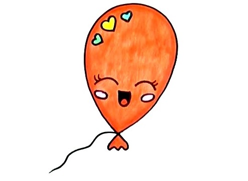 Balloon Drawing Is Complete In 11 Easy Steps 12 Balloon-Drawing-11
