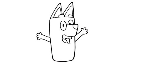 9 Steps Create Nice Bluey Drawing 7 Bluey-Drawing-6